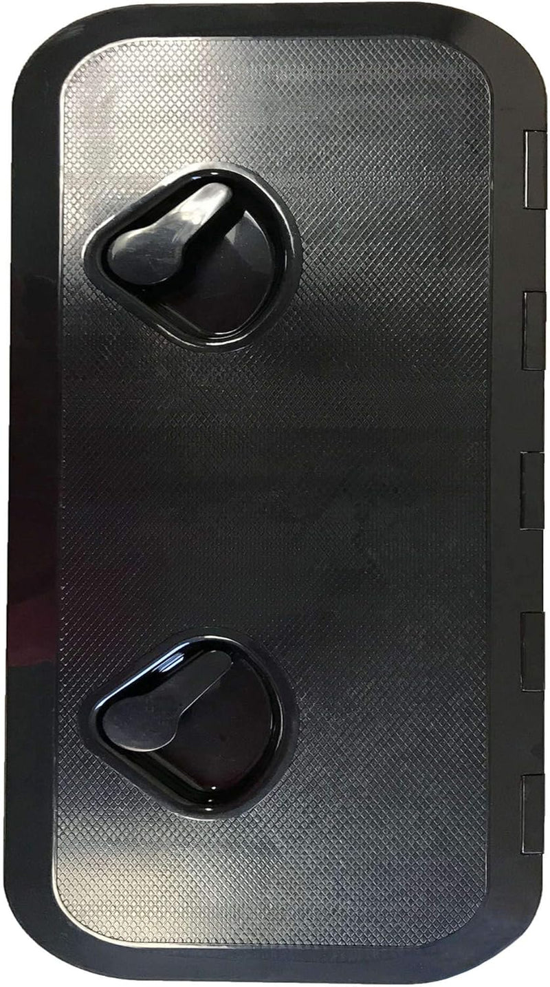SEAFLO Marine Deck Access Luke & Deckel – (61 x 35,6 cm) (schwarz)
