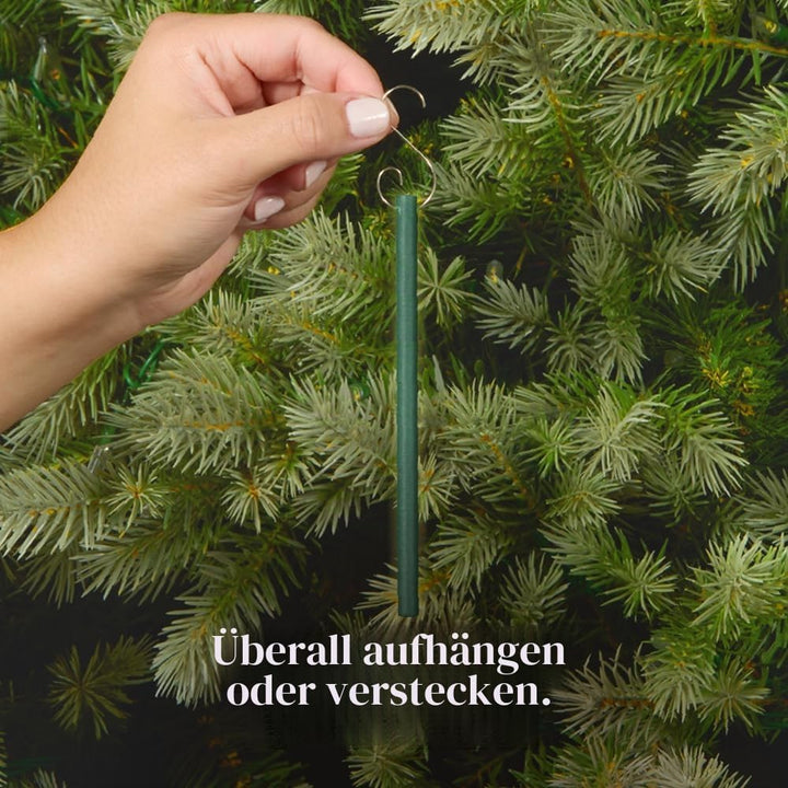 Scentsicles O Christmas Tree-Duftschmuck mit Haken, 2 Flaschen (insgesamt 12 Stäbchen) | Scentsicles