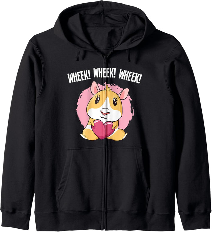 Meerschweinchen Meerschwein Hamster Wheek Wheek Wheek Kapuzenjacke