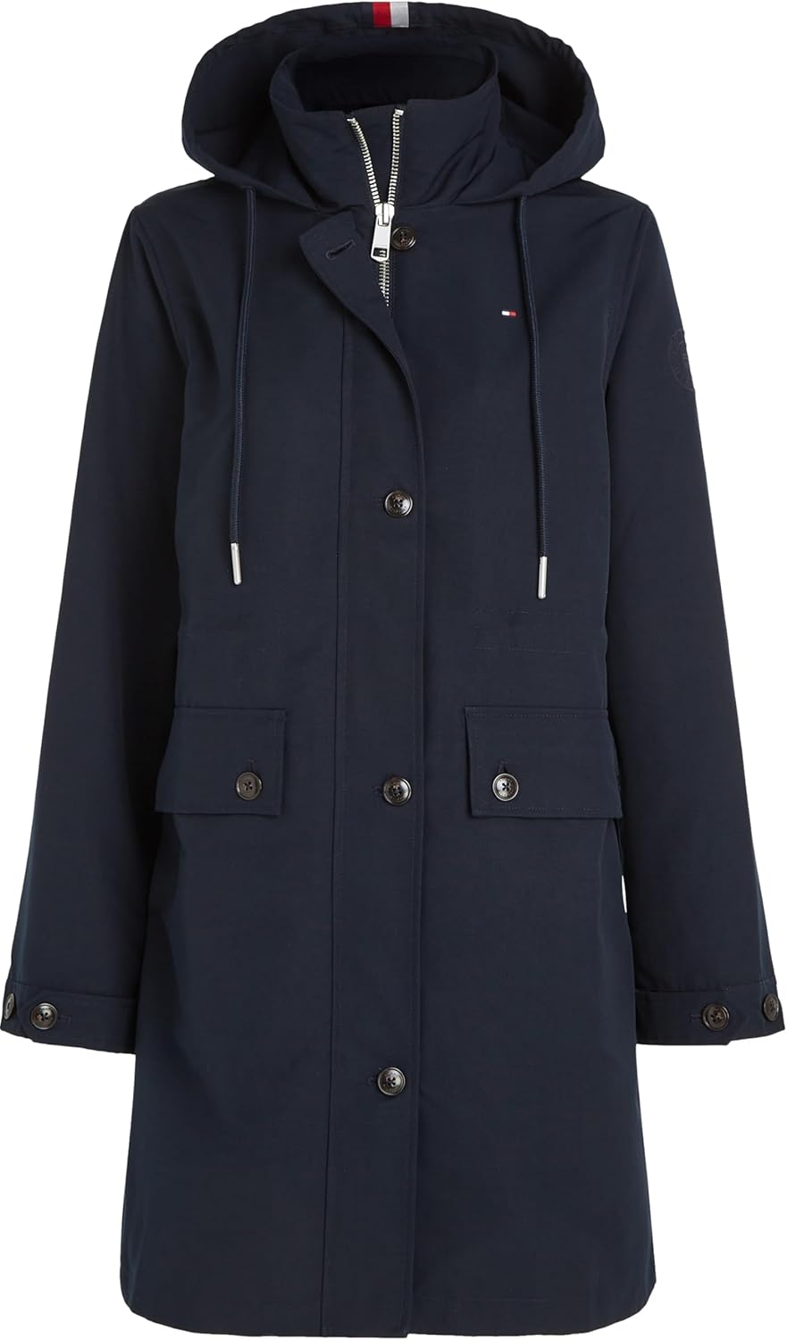 Tommy Hilfiger Damen Parkas 60 Blau (Desert Sky), 60 Blau (Desert Sky)