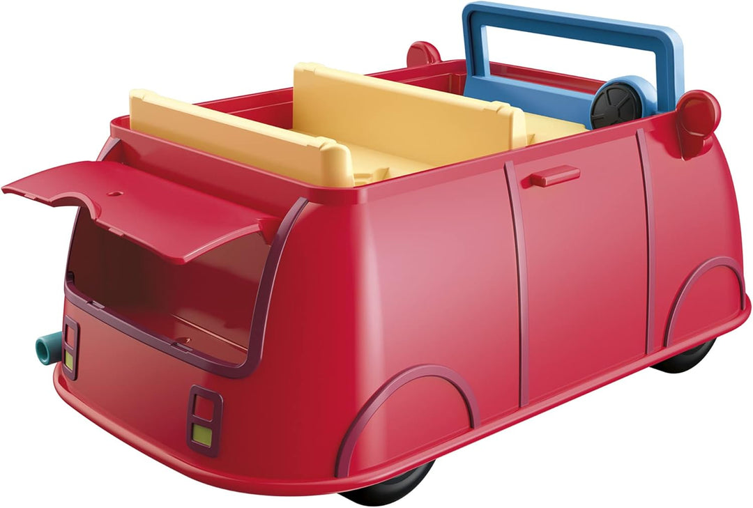 Peppa Pig Peppa's Adventures Peppa's Family Red Car Vorschulspielzeug, Sprach- und Soundeffekte, ink