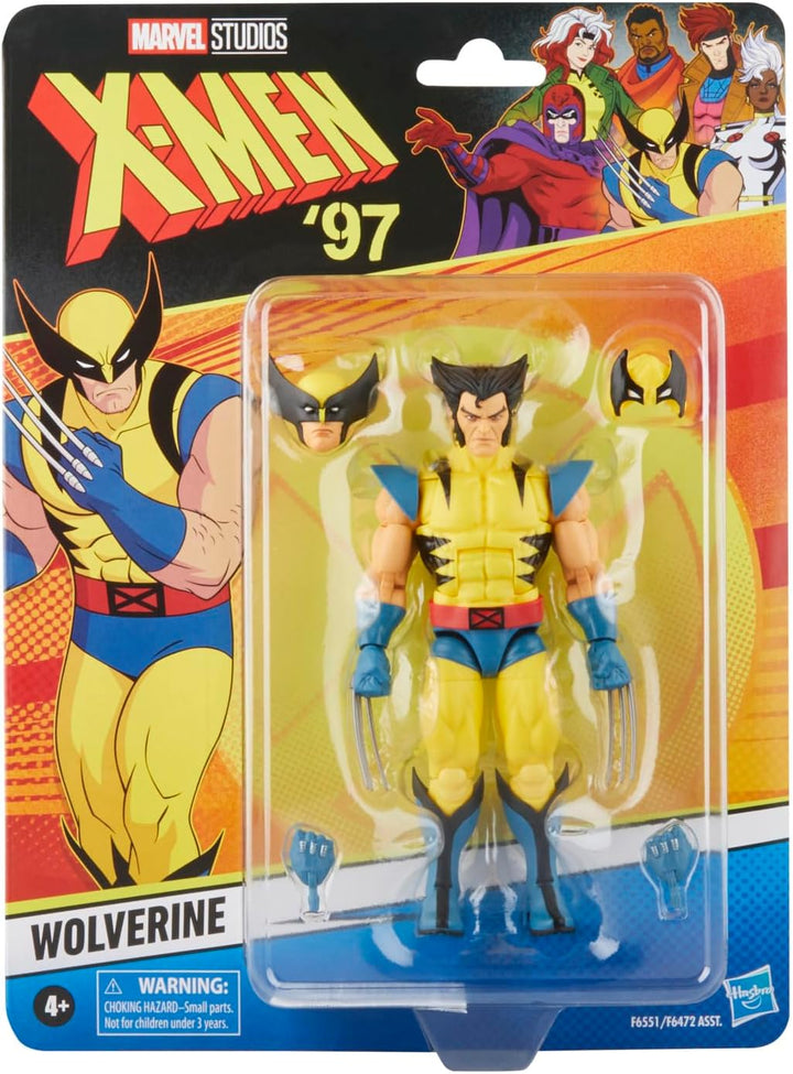 Hasbro Marvel Legends Series Wolverine, X-Men '97 Marvel Legends Action-Figur (15 cm), Yellow