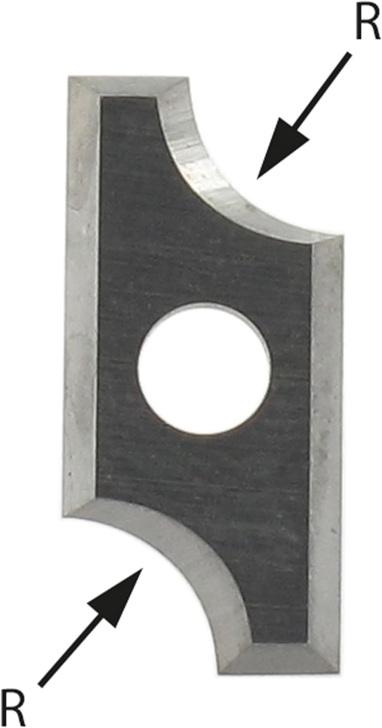 ENT 00545 Viertelstab-Wendemesser HW, R 8 mm, 8 mm