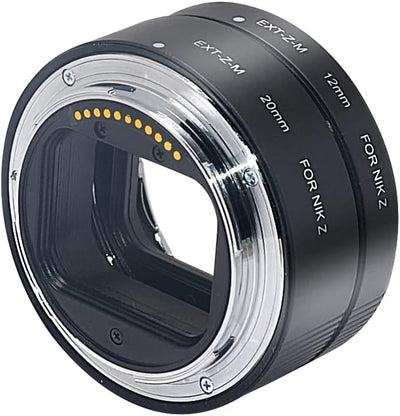 Mcoplus EXT-Z-M Autofokus Makro Zwischenringe, Extension Tube für Nikon Z Mount Z6 Z7 Z50 Mikro SLR