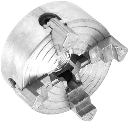 drechsel spannfutter + 4 Backenfutter Z011A, 4-Backenfutter aus Zinklegierung für Mini-Metalldrehmas