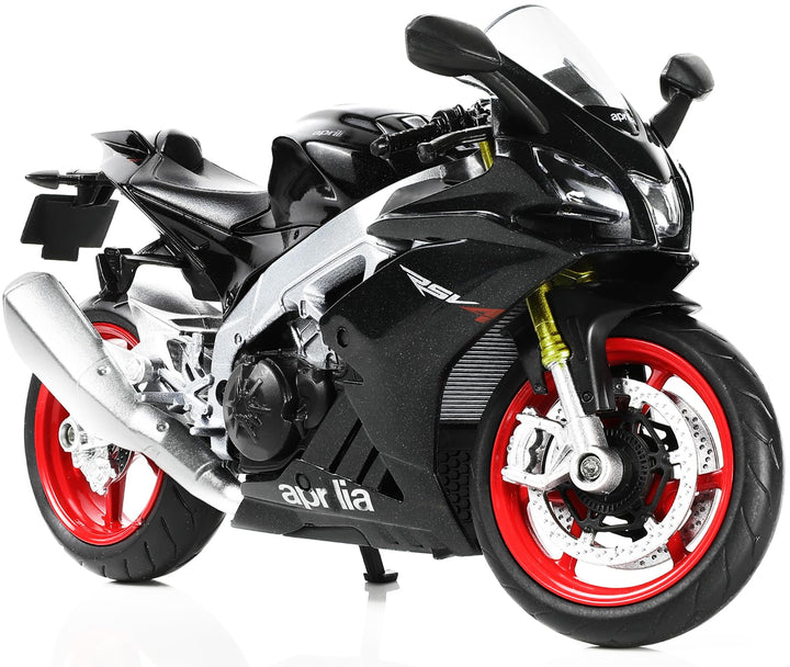 Motorrad Spielzeug für Kinder 1:12, Legierung Mini Motorcycle Modell Kompatibel für Aprilia RSVA RR1