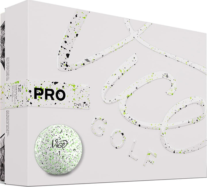 Vice Golf Pro 2020 | 12 Golf Bälle | Eigenschaften: 3-Piece Cast Urethan, maximale Kontrolle, hoher