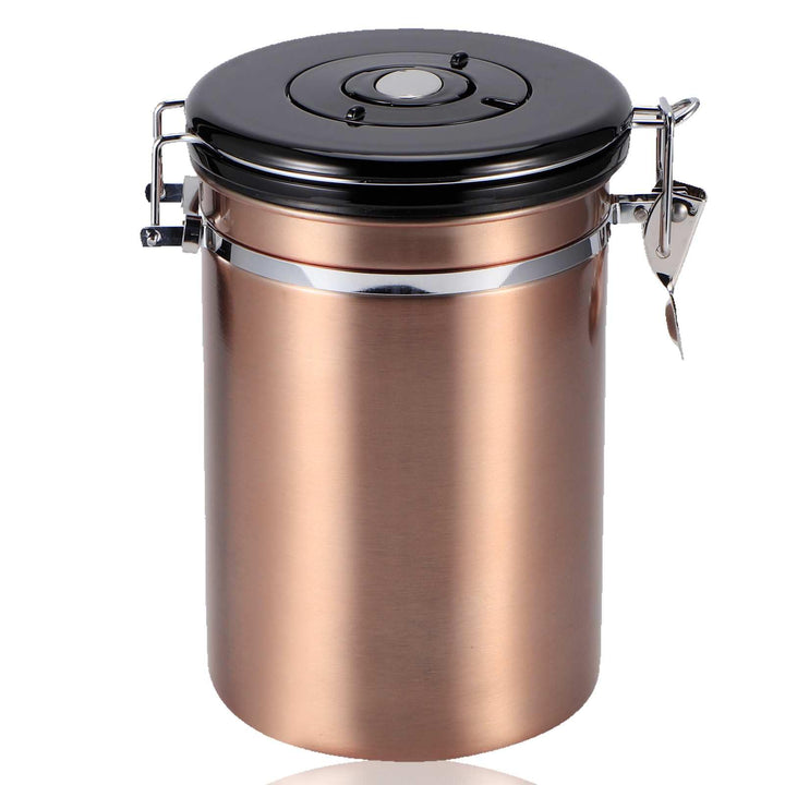 Edelstahl-Kaffeekanister, 50,7 Unzen luftdichte Vorratsbehälter für Lebensmittel Küchenkanister für