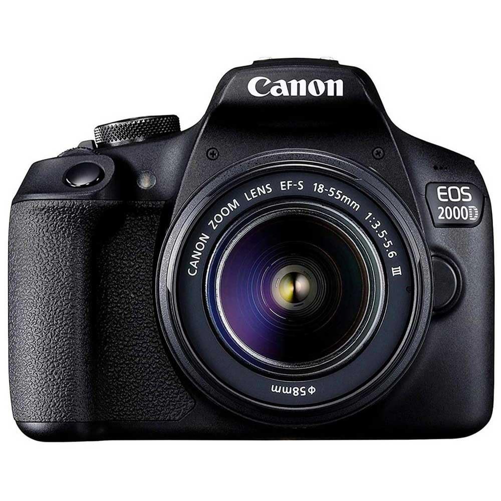 Canon EOS 2000D BK 18-55 is + SB130 + 16GB EU26 SLR-Kamera-Set, 24,1 MP, CMOS 6000 x 4000 Pixel, Sch