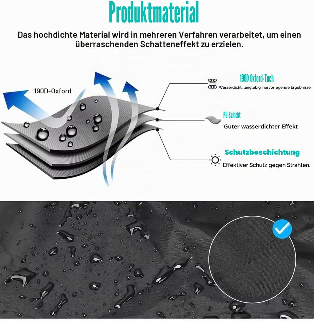Elektroroller Abdeckung - Schützen vor Staub Schmutz Schnee Sonnenlicht Regen - Universell passend f