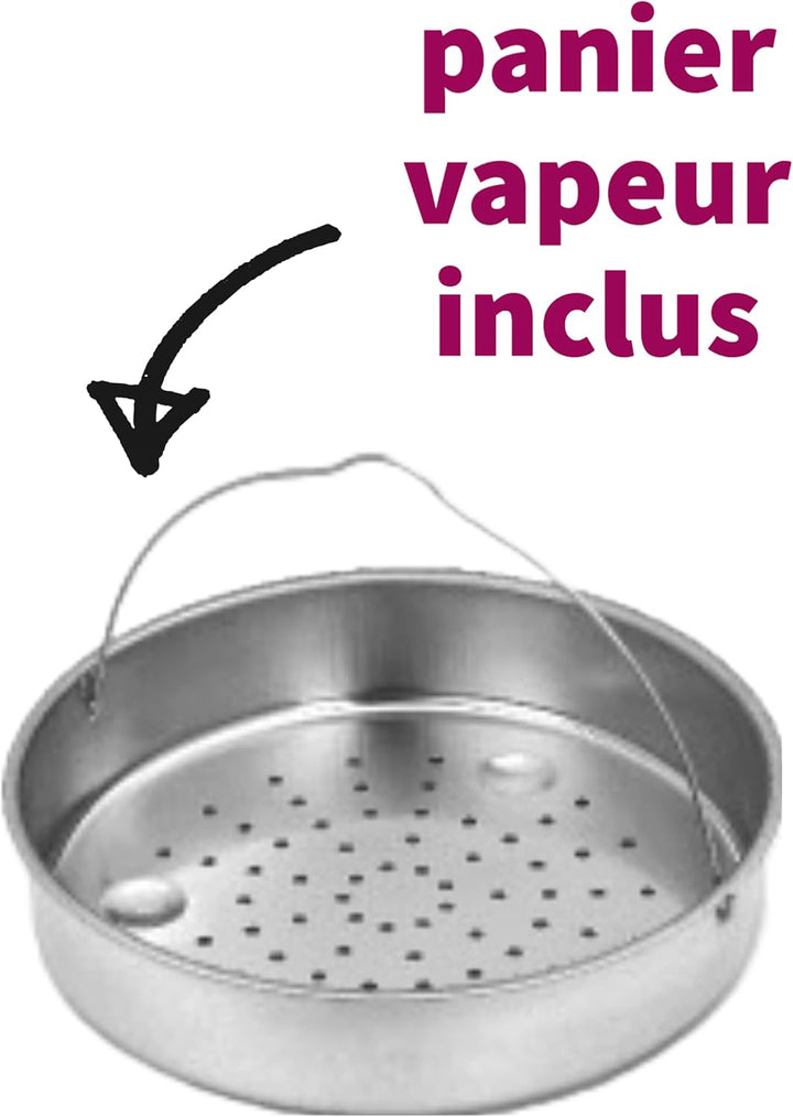 Artame Ovni Schnellkochtopf UFO, 10 l, Edelstahl