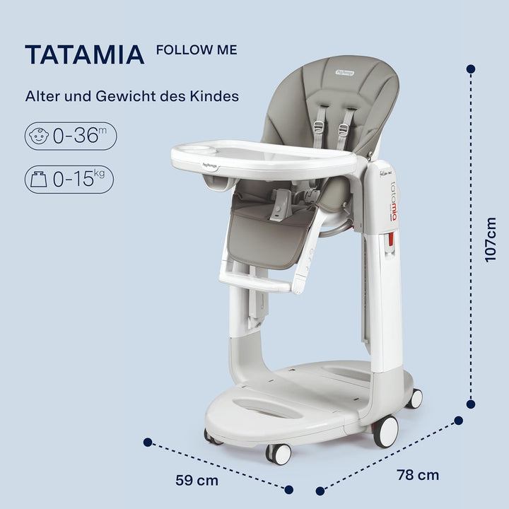 Peg Perego S.p.A. FOLLOW ME ICE, grau, grau