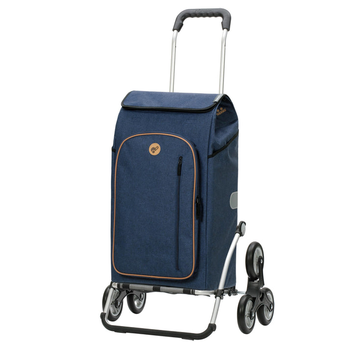 Andersen Einkaufstrolley - klappbar - 61 Liter - Treppensteiger - mit Kühlfach - Aufhängung für Eink