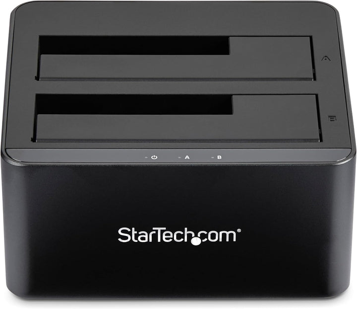 StarTech.com SATA Festplatten Dockingstation für 2x 2,5/3,5" SATA SSDs/HDDs - USB 3.0 - HDD Docking