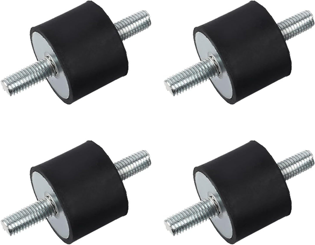 Hilitand 4 Stück M10 40 x 30 mm Stossdämpfer Gummihalterung Anti-Vibration Gummihalterung Stossdämpf