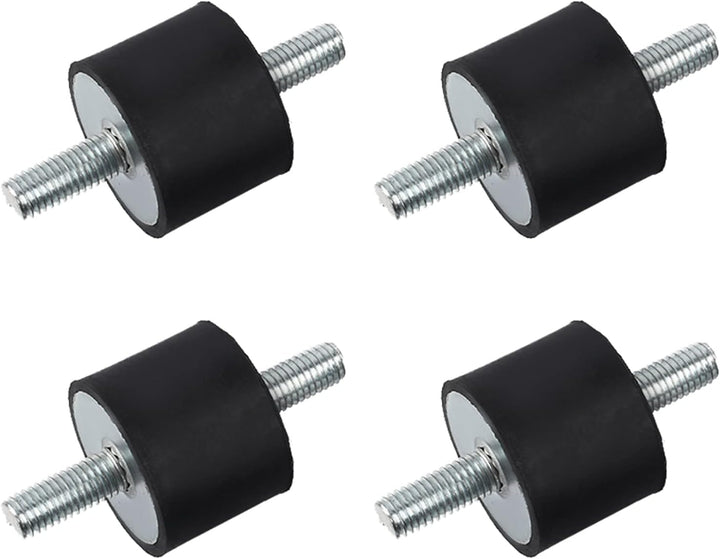 Hilitand 4 Stück M10 40 x 30 mm Stossdämpfer Gummihalterung Anti-Vibration Gummihalterung Stossdämpf