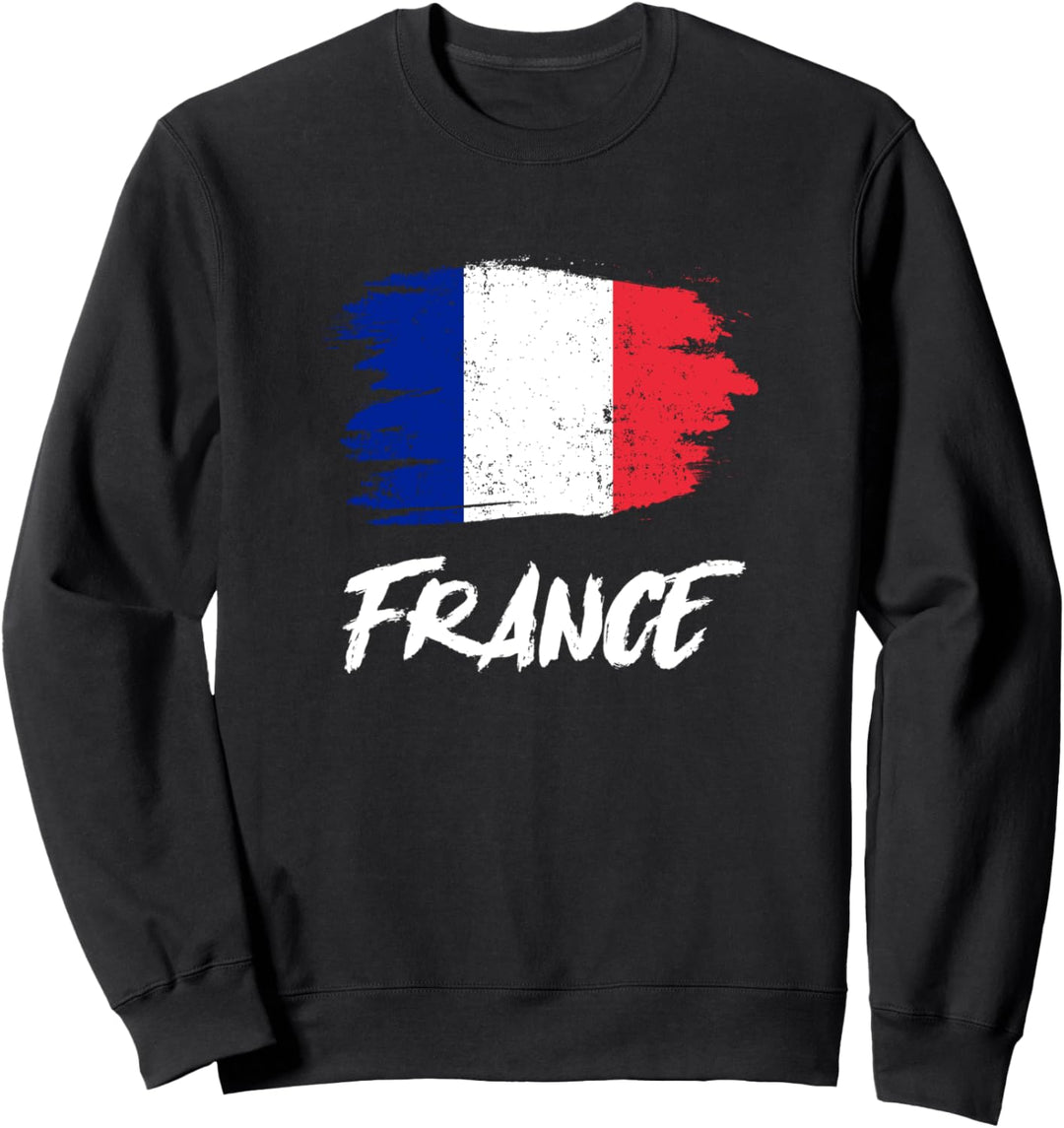 Frankreich Flagge France Französische Fahne Geschenk Sweatshirt