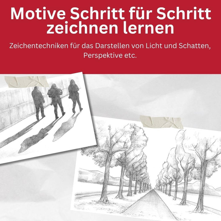 Die Kunst des Zeichnens für Kinder Zeichenschule - Zeichentechniken: Der erfolgreichste Zeichenkurs