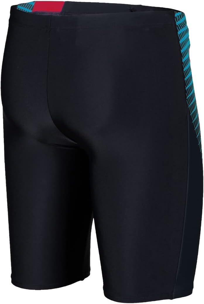 ARENA Herren Threefold Badehose 46 Black-black-anguria, 46 Black-black-anguria