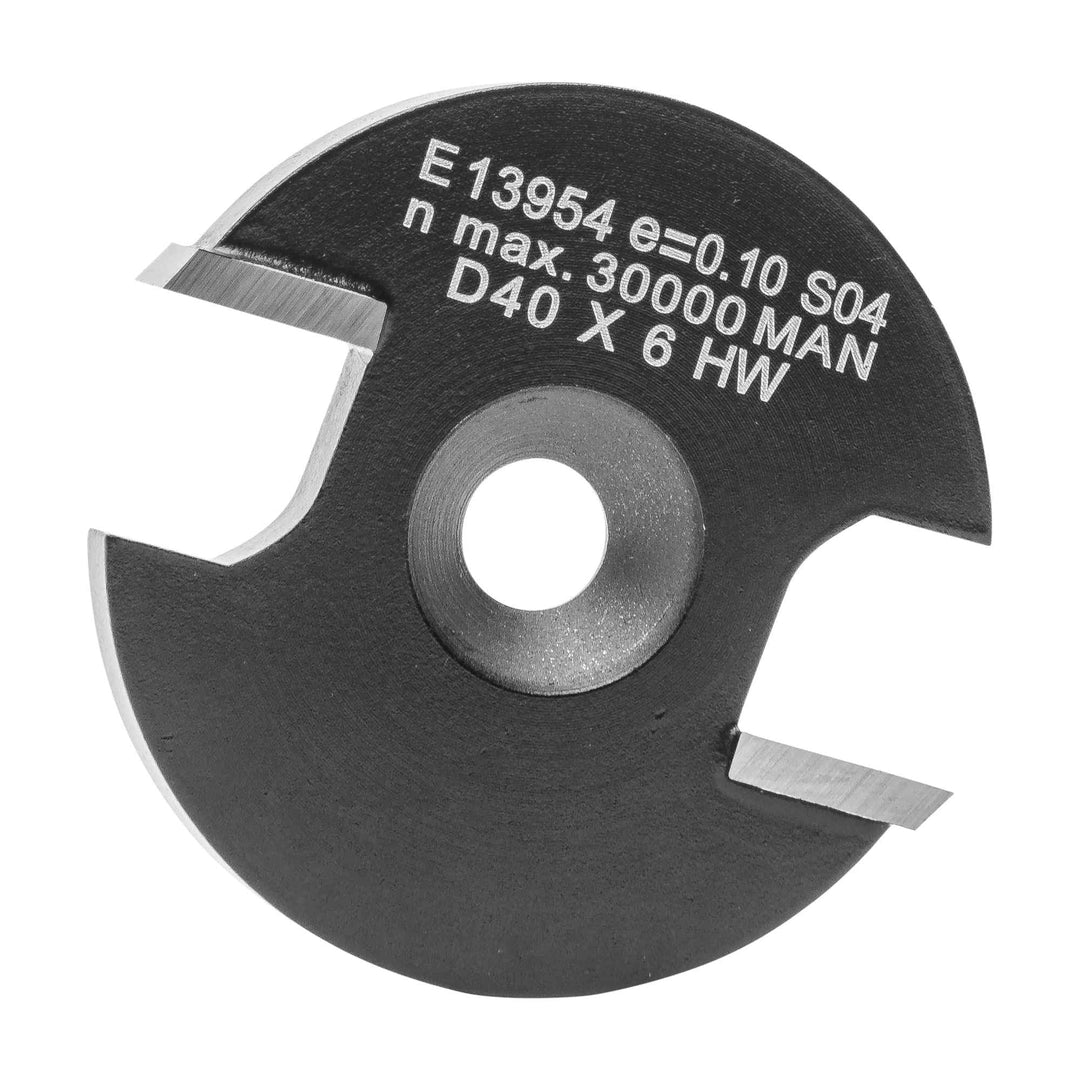 ENT 13954 Scheibennutmesser HW, Durchmesser (D) 40 mm, NL 6 mm, mit Senkbohrung D=40 / NL=6, D=40 /