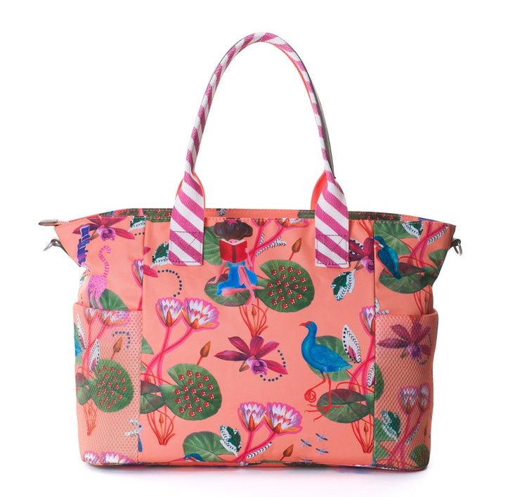Oilily Lily's Pond Baby Bag Melon