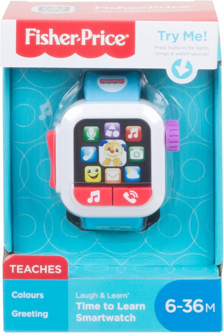 Fisher Price GJW10 GNK88 - Lernspass Smart Watch, Musikspielzeug für Babys ab 6 Monaten Deutschland