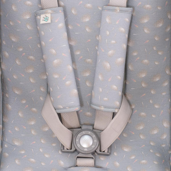 JYOKO KIDS Sitzauflage Universal für Kinderwagen + Gurtpolster Hergestellt aus Baumwollstoff + Schau