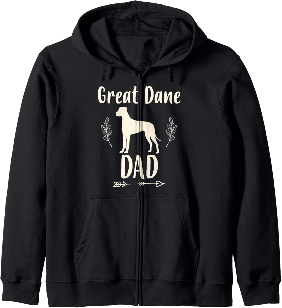 Dogge Dad Dogge Geschenke für Männer Besitzer Kapuzenjacke