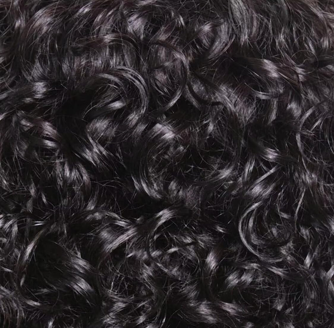 Zealady Damenperücke echtes menschliches Haar Bob kurz mit Pony Schwarz 14 Zoll 14 Pollici Naturschw