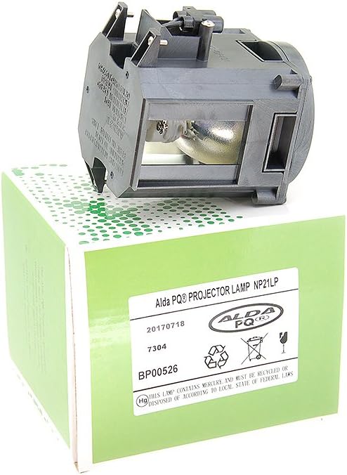 Alda PQ-Premium, Beamerlampe/Ersatzlampe kompatibel mit NP21LP, 60003224 für NEC NP-PA500U, NP-PA500