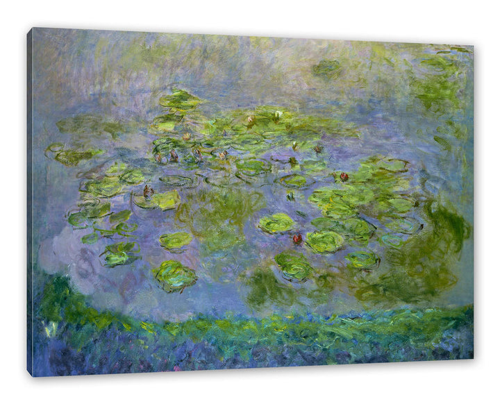 Generisch Claude Monet - Seerosen  VI als Leinwandbild / Grösse: 120x80 cm / Wandbild / Kunstdruck /