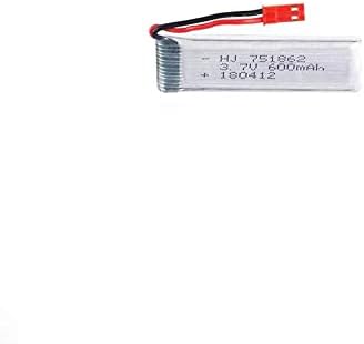 YUNIQUE Deutschland 3 Stuck Tuning LiPo Akku 600mAh 3,7V, passend für UDI RC U818, U818A, U817, U817