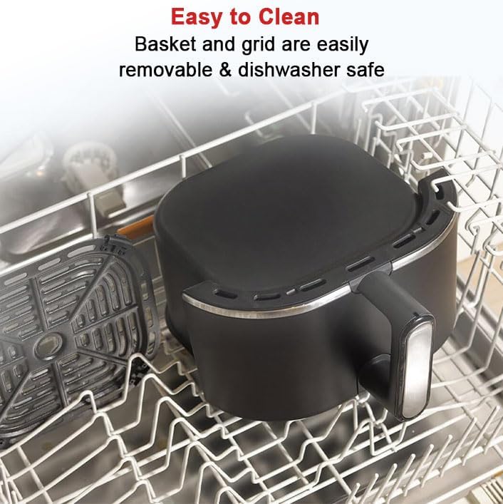 Braun Heissluftfritteuse MultiFry 3 HF 3030, 4,3 L, 1500W, digitale Temperaturregelung, 80-200°C, Ti
