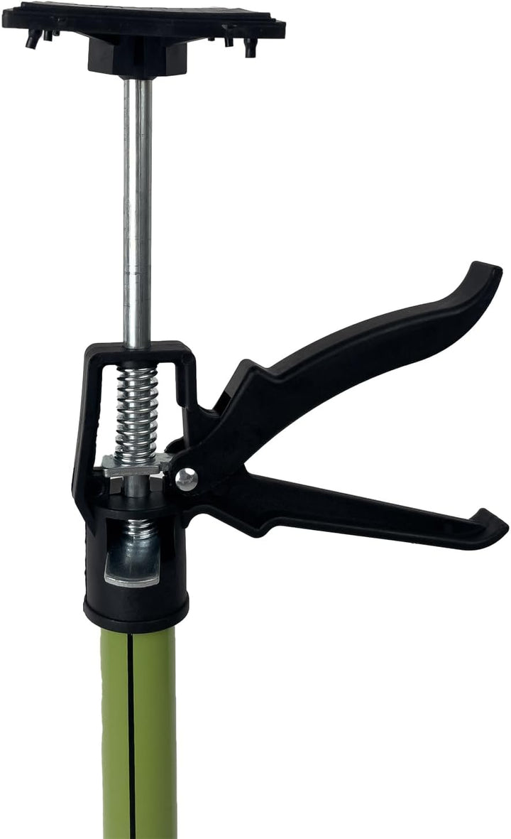 2x Montagestütze kurz 57-117 cm Klicksystem Teleskopstütze Einhandstütze Zargenspanner