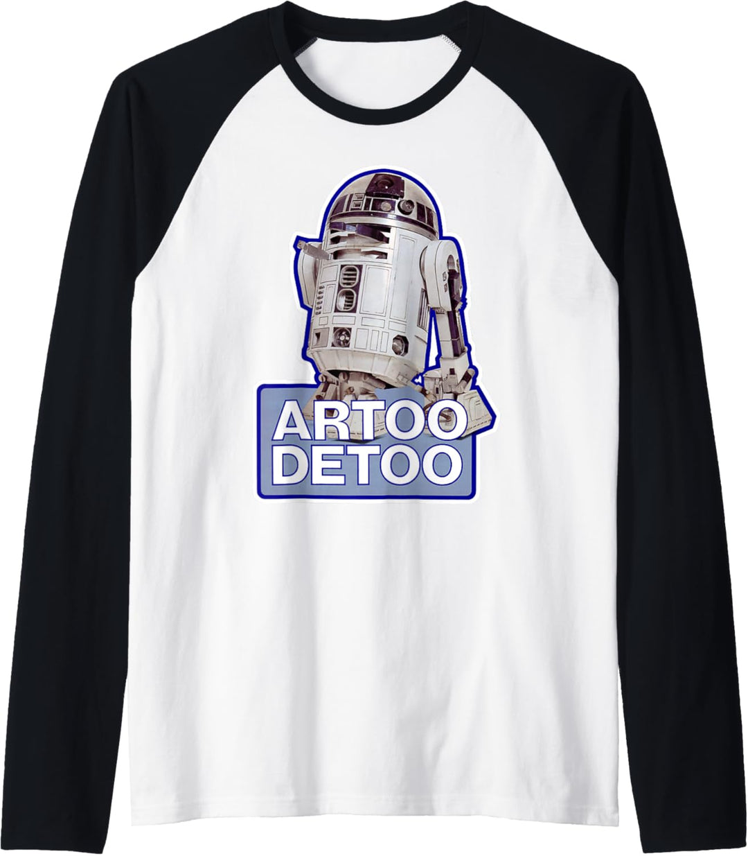Star Wars R2-D2 Phonetics Raglan