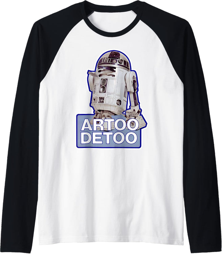 Star Wars R2-D2 Phonetics Raglan
