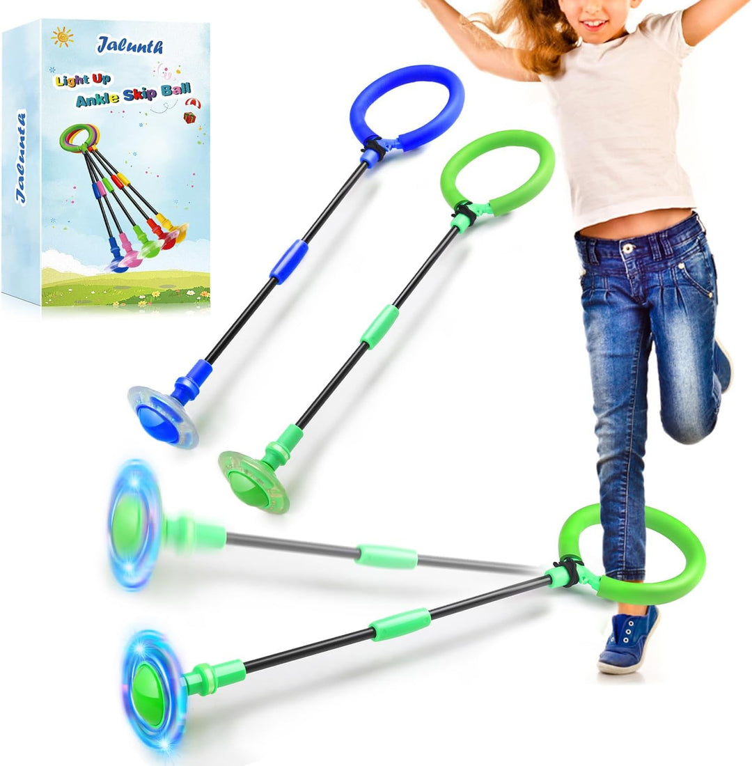 Jalunth Springring Fusskreisel Swing Wheel Outdoor Draussen Garten Draussen Spielzeug Spiele Sachen