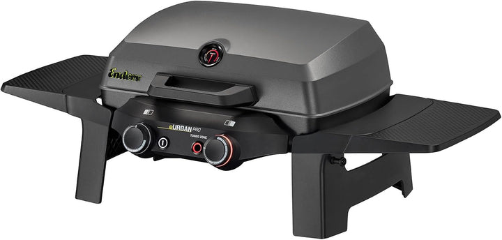 Enders® Elektrogrill eURBAN Pro 2 Turbo Tischgrill, Balkongrill &amp; mobiler Grill, 3 Heizelemente 2,2