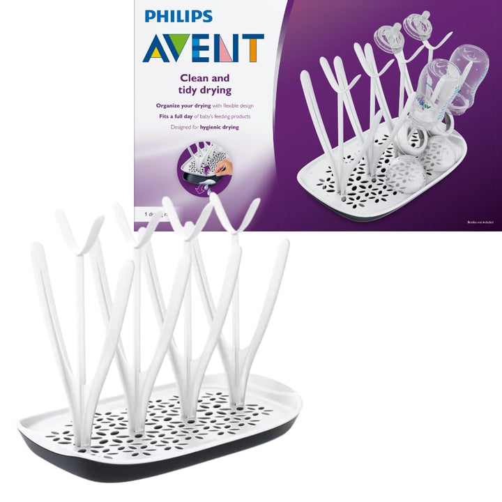 Philips Avent Trockengestell mit abnehmbarer Abtropfschale (Modell SCF149/00) Trockenständer einzeln