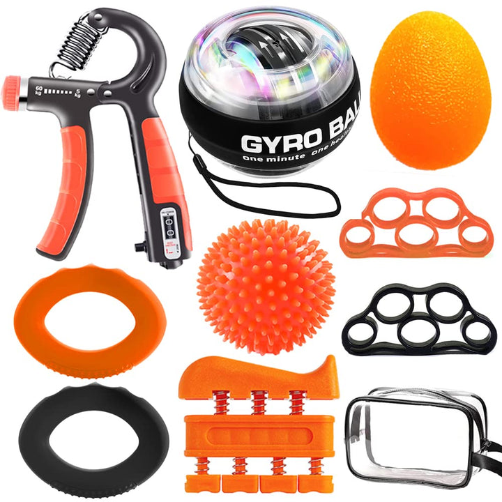Handtrainer Unterarmtrainer Fingerhantel Unterarm training 10er Pack, Armtrainer, Lippenform Hand Gr