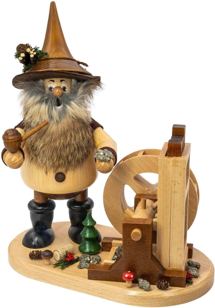 Räuchermännchen Erzwichtel am Pochwerk - 26 cm, Am Pochwerk
