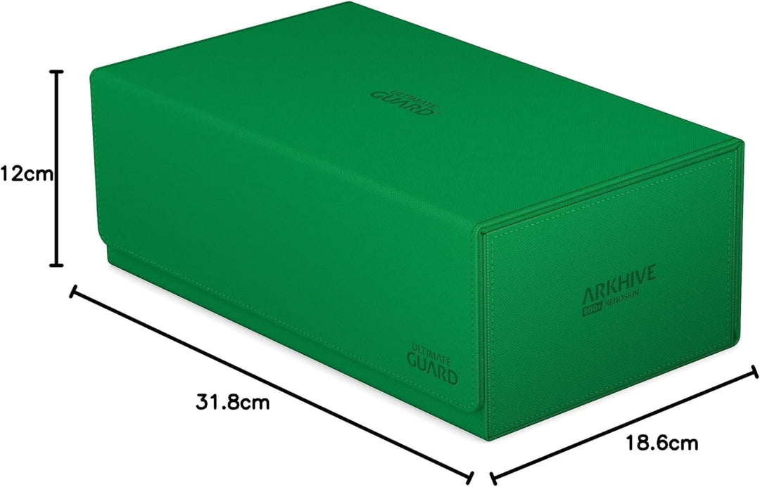 Ultimate Guard Arkhive 800+ XenoSkin Monocolor Grün, Grün