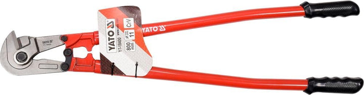 YATO Bolzenschneider 800mm – CrV‑Stahl gehärtet, Ø11mm, Hebel‑Bewehrungsmatten Schneider