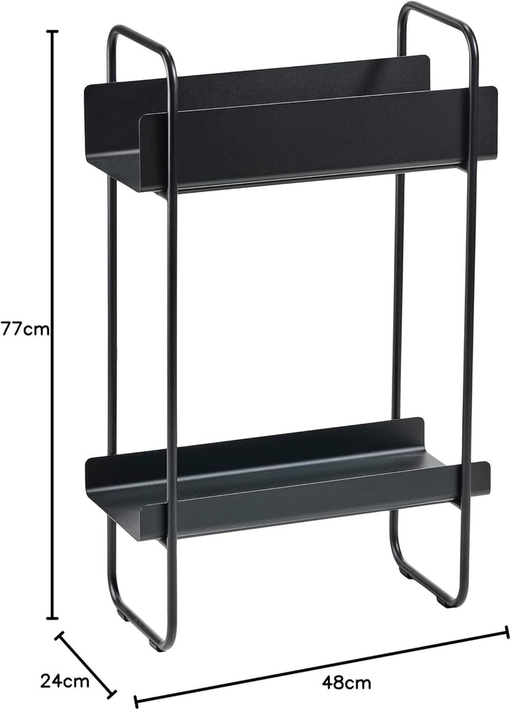 Zone Denmark A-Console Table Konsolentisch, Beistelltisch und Dekotisch aus Metall, Schmal, 48 x 24,