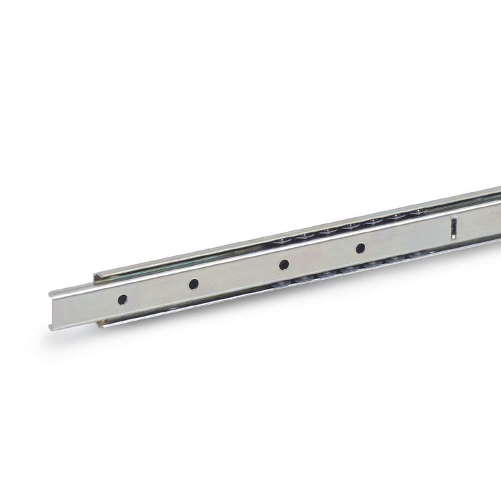 Ganter Normelemente | Teleskopschienen mit Teilauszug - GN 1400-500-A-1-ZB | Länge: 500mm | 1 Paar L