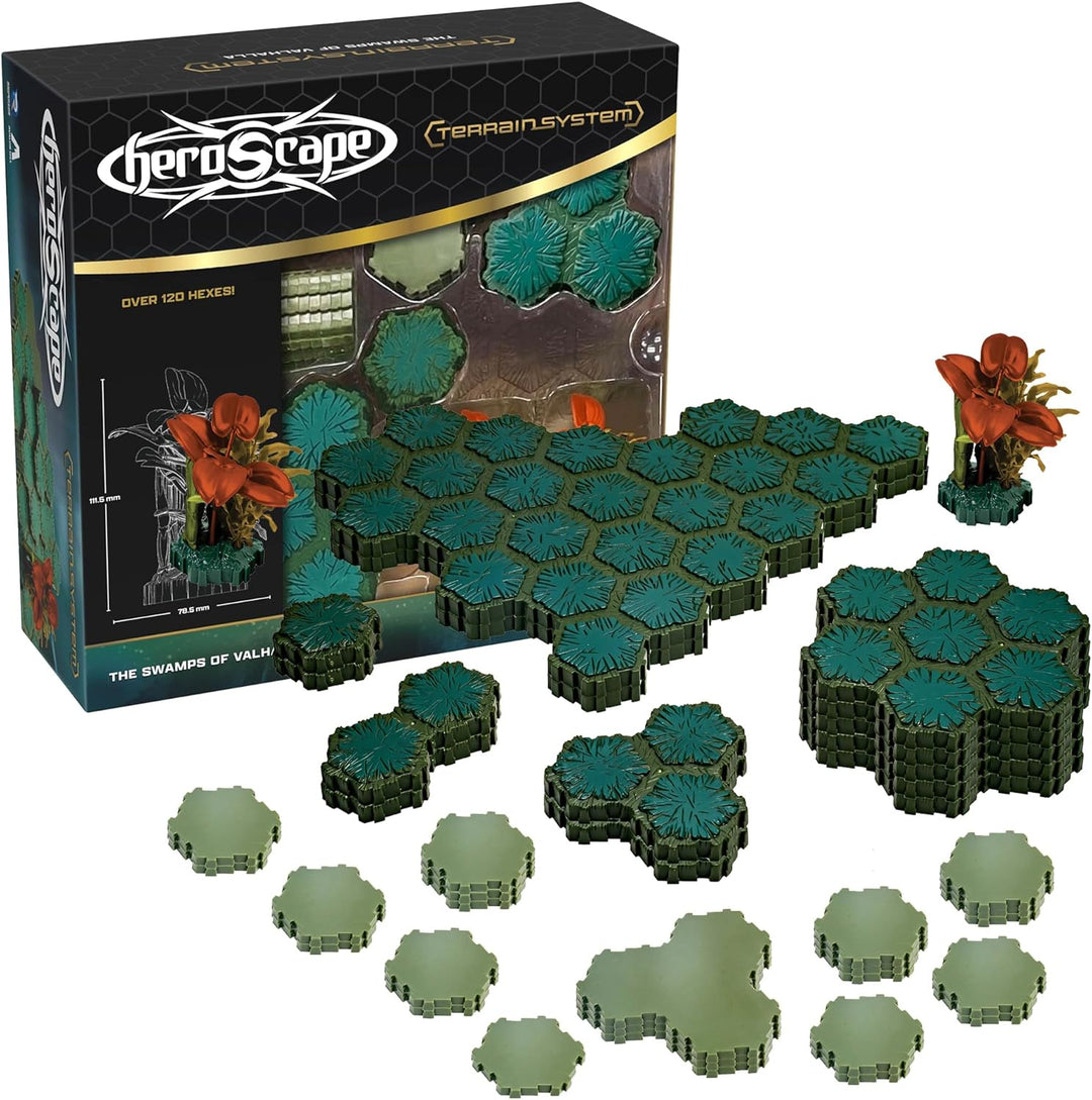 Renegade Game Studios Heroscape: The Swamps of Valhalla Terrain Expansion - Spiel-Erweiterung - Stra
