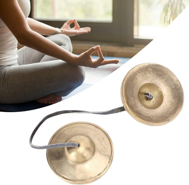 Tibetische Glocken Meditationsglocken Meditationsbecken Buddhistisches Schlaginstrument für Klanghei