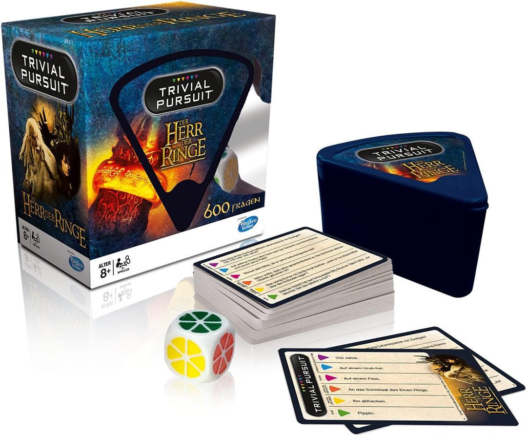 Trivial Pursuit Herr der Ringe - Der grosse Frage-und-Antwort-Spass für eine Lustige Spielrunde mit