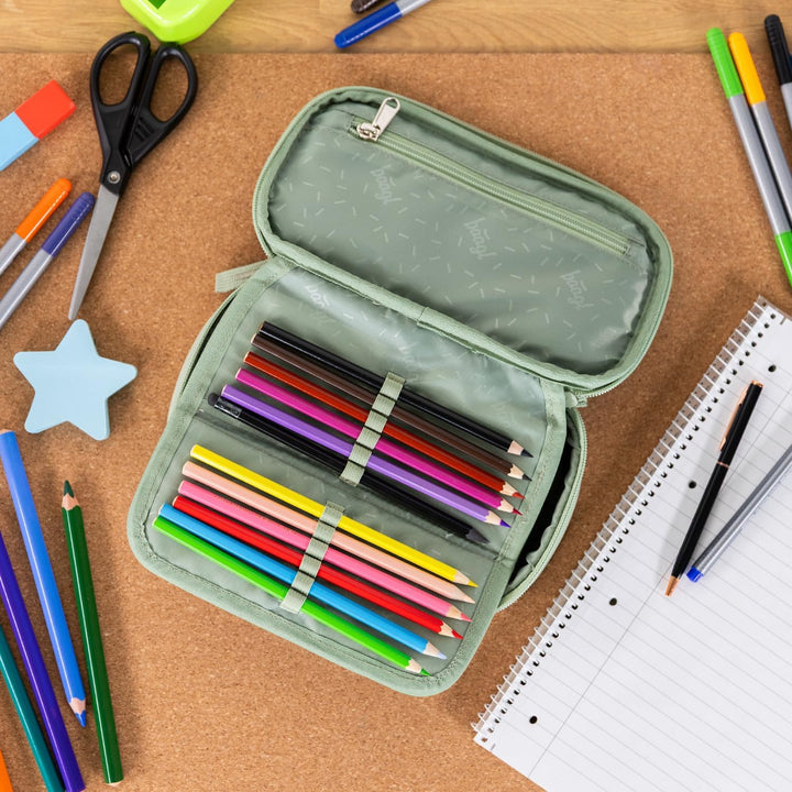 Baagl Federmäppchen für Mädchen - Schulmäppchen für Schreibwaren - Schulsachen Federtasche, Jungen F