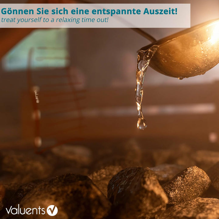 valuents Rückenlehne für Sauna &amp; Infrarotkabine – ergonomisch – Sauna Zubehör aus Kiefernholz – Saun